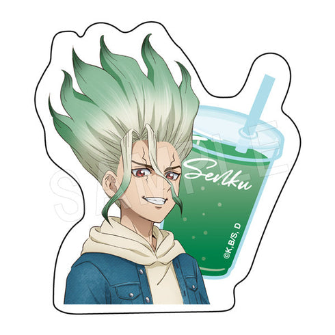 『Dr.STONE』ダイカットステッカー デニムver. 石神千空